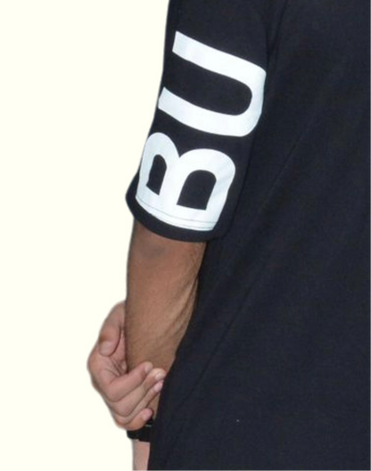 Black Burberry OverSized T-Shirt