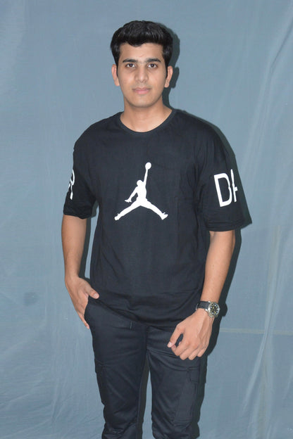 Jordan Black Oversized T-Shirt